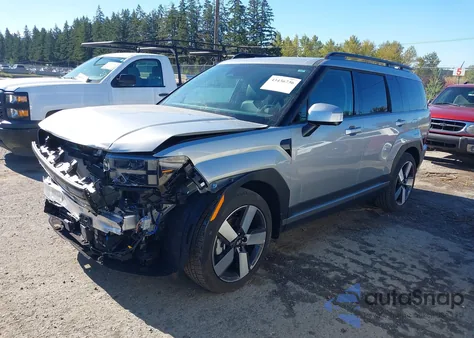 2025 Hyundai Santa Fe Hybrid Limited from USA, damaged, VIN 5NMP3DG10SH048757